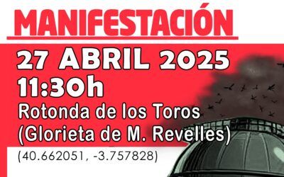 Manifestación Contra la Planta de Biogás en Colmenar Viejo
